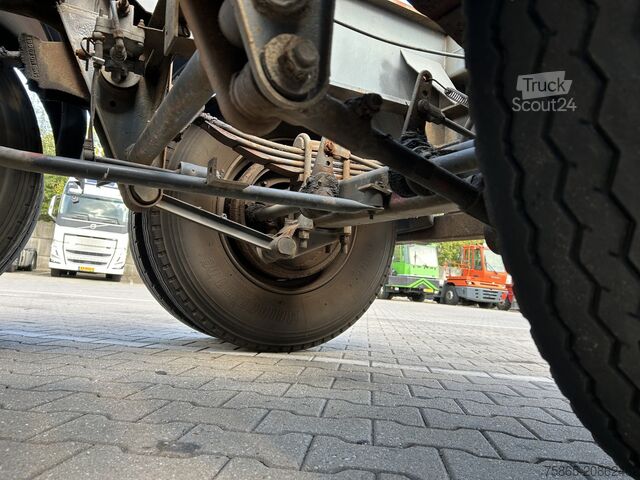 Transport af containere Fruehauf ED 24 / 2 as Blad - Spring / Container 20 FT / ...