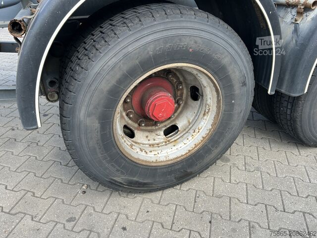 Transport af containere Fruehauf ED 24 / 2 as Blad - Spring / Container 20 FT / ...