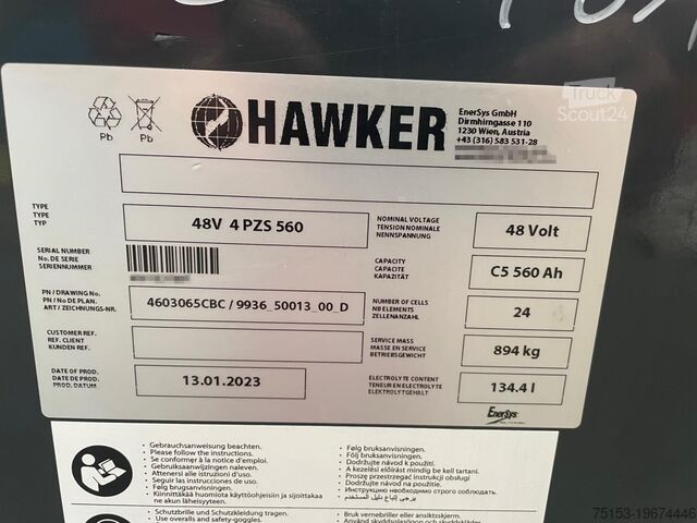 Unbekannt Hawker 48V   4 PZS 560
