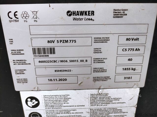 Unbekannt Hawker 80V     5 PZM 775