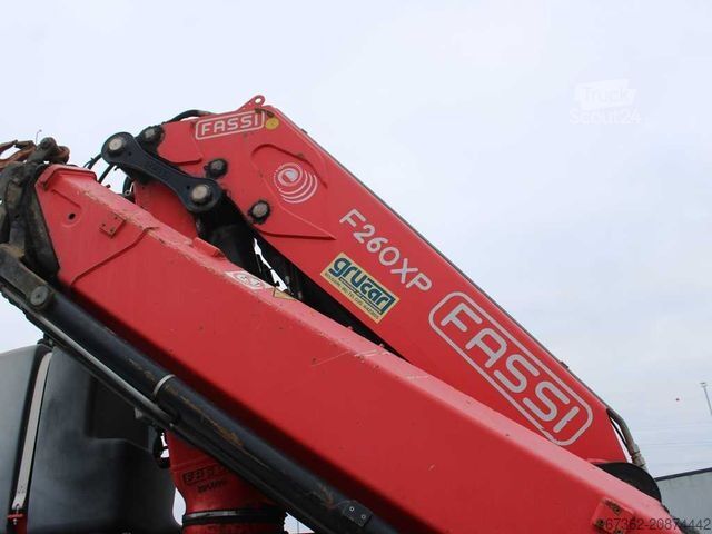 Tovorna dvigalka na tovornjaku SCANIA R 560, FASSI F260XP, AIR SUSPENSIONS, BEACONS