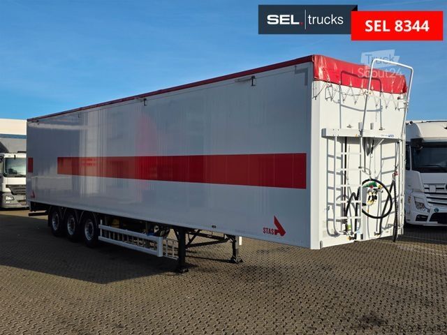 Semirremolque con caja intercambiable STAS S300ZX / 2 Liftachsen