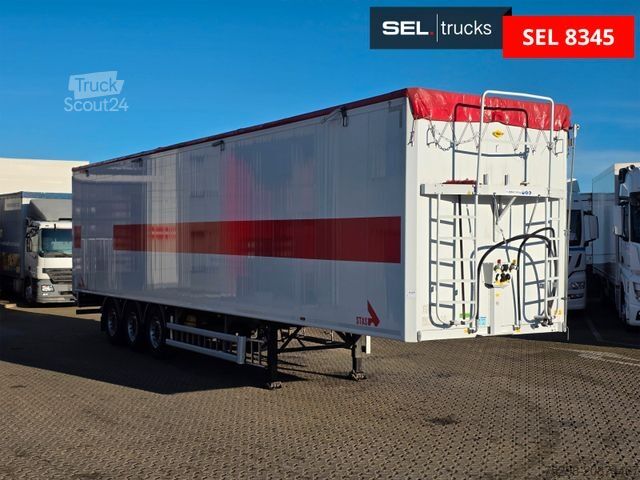 Semirremolque con piso móvil STAS S300ZX / 2 Liftachsen