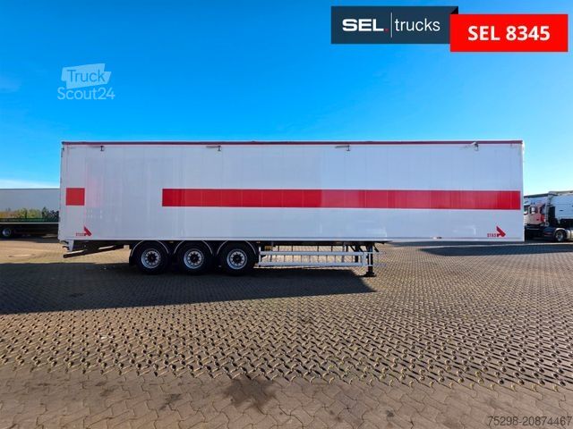 Semirremolque con piso móvil STAS S300ZX / 2 Liftachsen