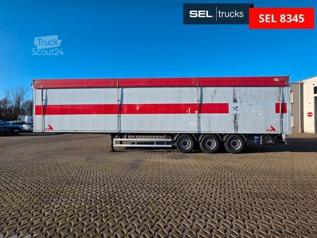 Semirremolque con piso móvil STAS S300ZX / 2 Liftachsen