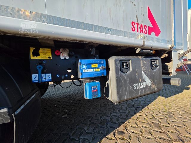 Semirremolque con piso móvil STAS S300ZX / 2 Liftachsen