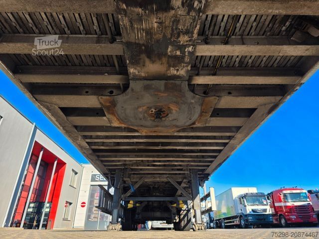 Semirremolque con piso móvil STAS S300ZX / 2 Liftachsen