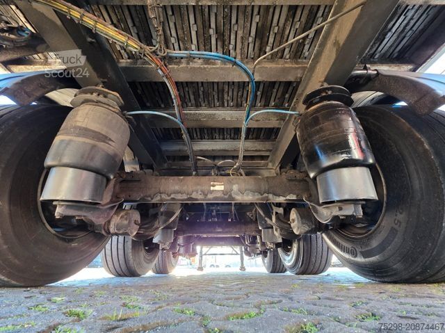Semirremolque con piso móvil STAS S300ZX / 2 Liftachsen