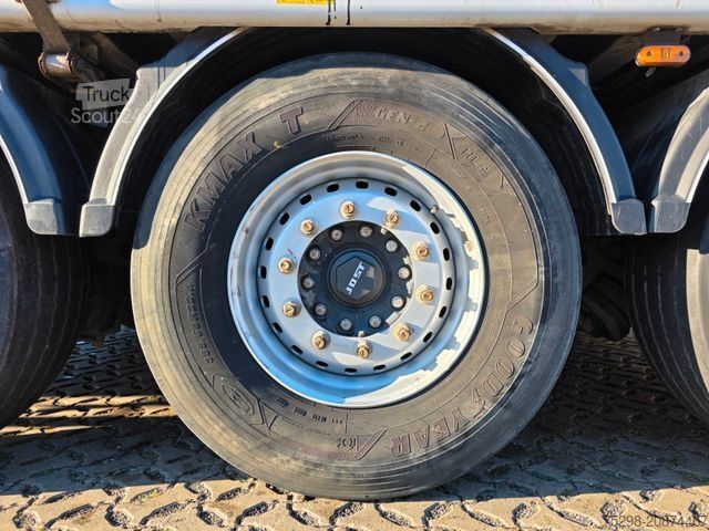 Semirremolque con piso móvil STAS S300ZX / 2 Liftachsen