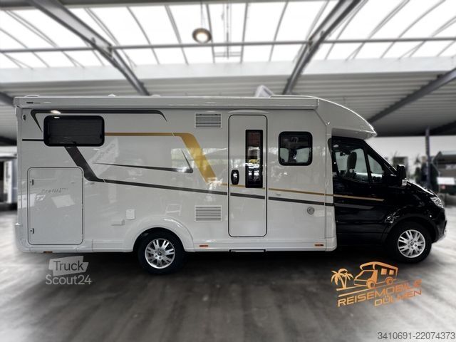 Halvintegrerad husbil EURAMOBIL Profila T 726 EF MBUX FAS 3X MONDIAL PAKETE 4,5t