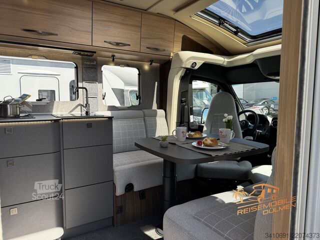 Camping-car semi-intégré EURAMOBIL Profila T 726 EF MBUX FAS 3X MONDIAL PAKETE 4,5t