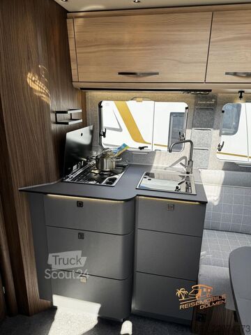 Camping-car semi-intégré EURAMOBIL Profila T 726 EF MBUX FAS 3X MONDIAL PAKETE 4,5t
