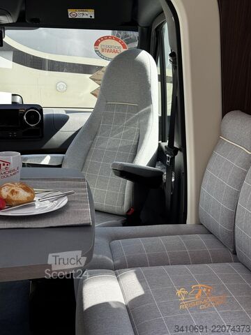 Camping-car semi-intégré EURAMOBIL Profila T 726 EF MBUX FAS 3X MONDIAL PAKETE 4,5t