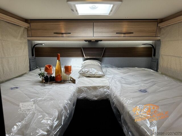 Camping-car semi-intégré EURAMOBIL Profila T 726 EF MBUX FAS 3X MONDIAL PAKETE 4,5t