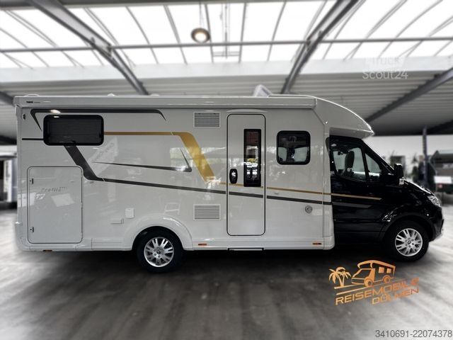 Halvintegrerad husbil EURAMOBIL Profila T 726 EF 3xMondial Pakete FAS 4,5t. MBUX