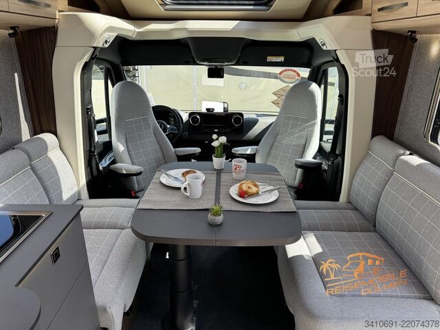 Camping-car semi-intégré EURAMOBIL Profila T 726 EF 3xMondial Pakete FAS 4,5t. MBUX