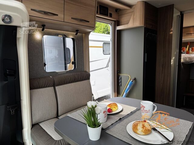 Teilintegriertes Wohnmobil EURAMOBIL Profila T 726 EF 3xMondial Pakete FAS 4,5t. ALDE