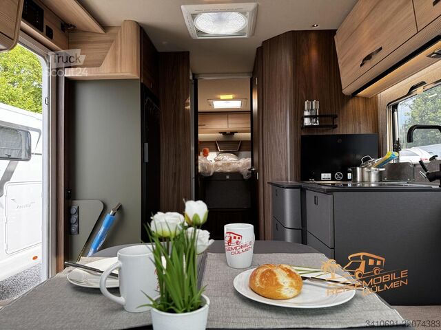 Teilintegriertes Wohnmobil EURAMOBIL Profila T 726 EF 3xMondial Pakete FAS 4,5t. ALDE