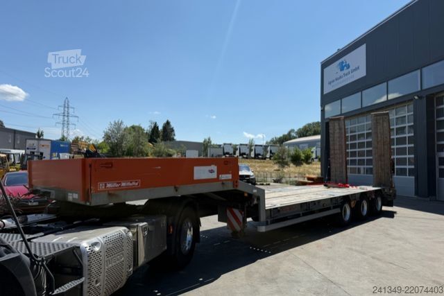 Ημιρυμουλκούμενο χαμηλής φόρτωσης MÜLLER-MITTELTAL T3 Zwangsgelenkt