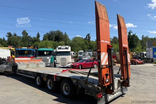 Ημιρυμουλκούμενο χαμηλής φόρτωσης MÜLLER-MITTELTAL T3 Zwangsgelenkt