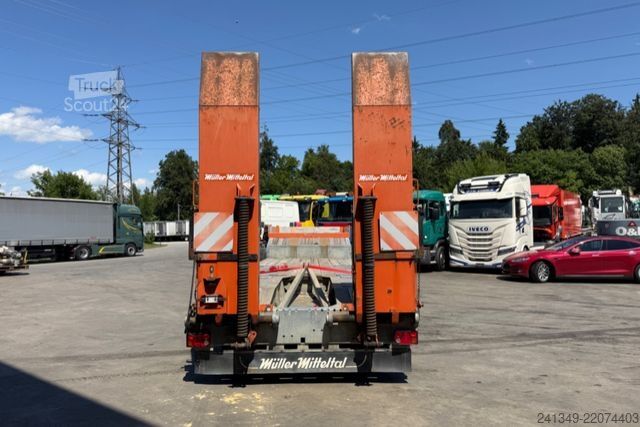 Ημιρυμουλκούμενο χαμηλής φόρτωσης MÜLLER-MITTELTAL T3 Zwangsgelenkt