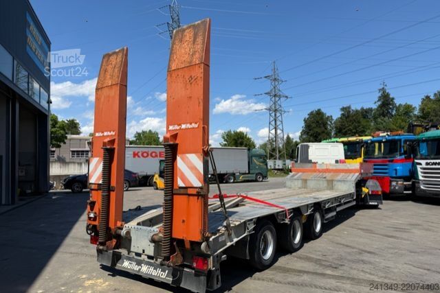 Ημιρυμουλκούμενο χαμηλής φόρτωσης MÜLLER-MITTELTAL T3 Zwangsgelenkt