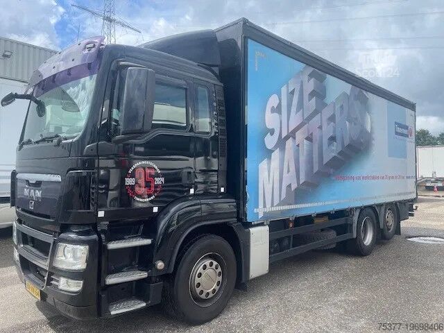 Przesuwana plandeka MAN TGS 26.320 6X2,tautliner,8 tons vooras