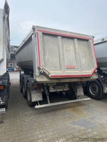 Semiremorcă basculantă Langendorf SKS-HS 24/29 Markolin Verdeck