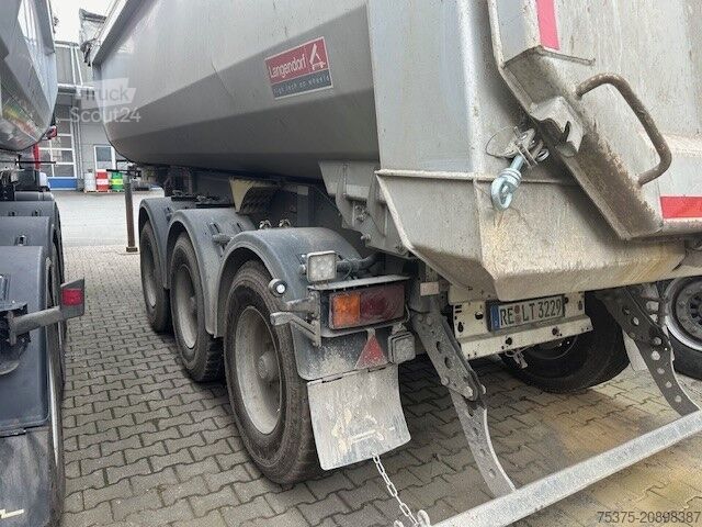 Semiremorcă basculantă Langendorf SKS-HS 24/29 Markolin Verdeck