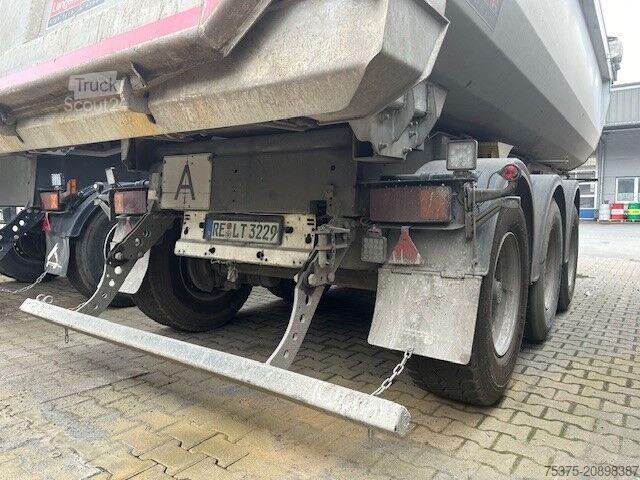 Semiremorcă basculantă Langendorf SKS-HS 24/29 Markolin Verdeck