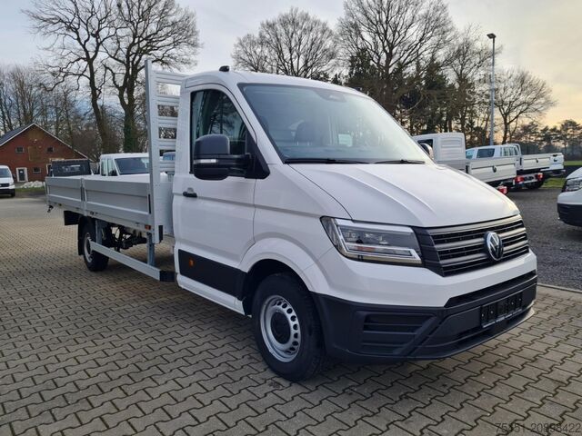 Pick-up varevogn VW Crafter 35 Pritsche lang AHK ERGO KLIMA LED TEMPO