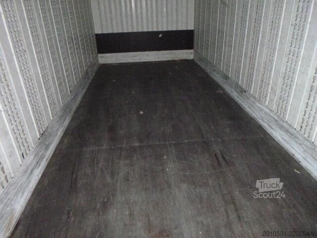 Växlflak med boxstruktur Wechselbrücke Container auf Stelzen BDF 7,45m Rolltor Rolltor SOFORT VERFÜGBAR