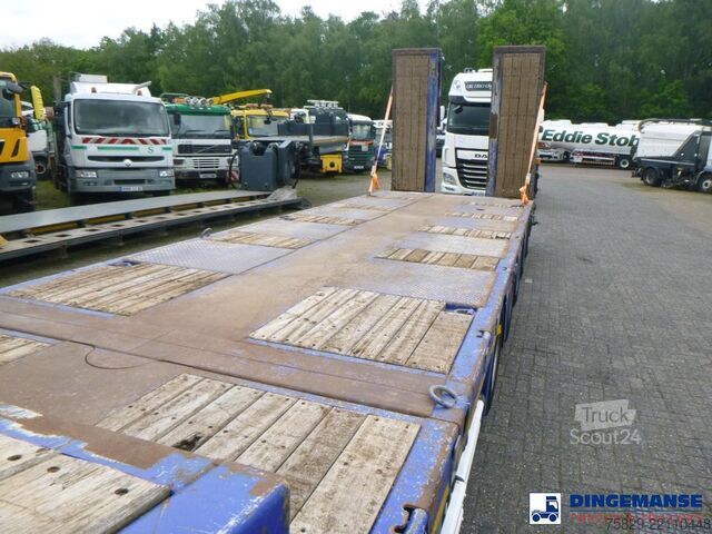 Nízký nakladač Kassbohrer 5-axle semi-lowbed trailer 84 t + ramps
