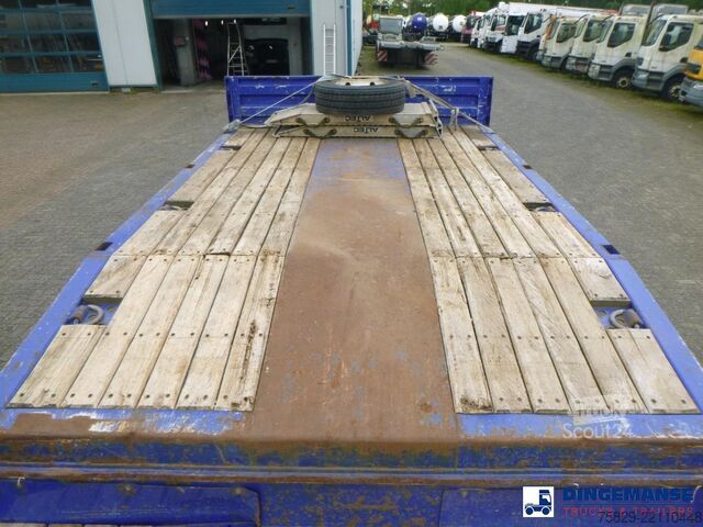 Nízký nakladač Kassbohrer 5-axle semi-lowbed trailer 84 t + ramps