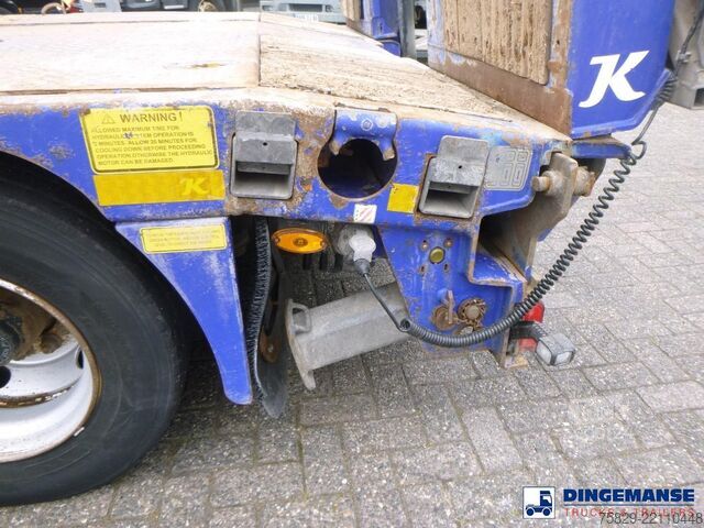 Nízký nakladač Kassbohrer 5-axle semi-lowbed trailer 84 t + ramps