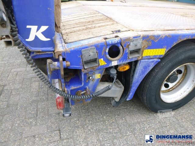 Nízký nakladač Kassbohrer 5-axle semi-lowbed trailer 84 t + ramps
