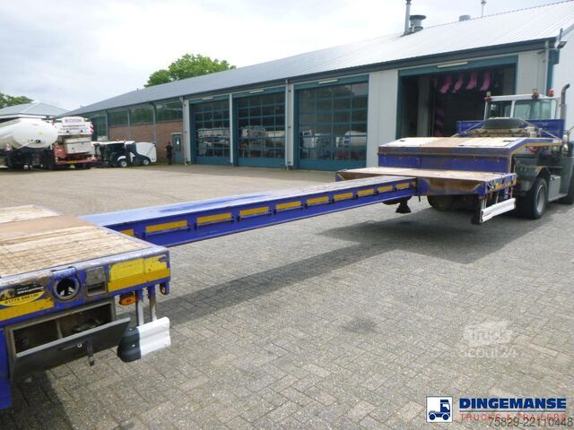 Nízký nakladač Kassbohrer 5-axle semi-lowbed trailer 84 t + ramps