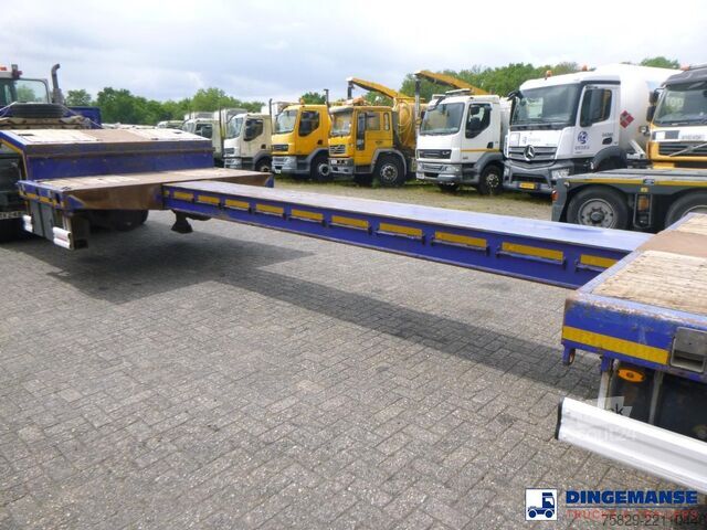 Nízký nakladač Kassbohrer 5-axle semi-lowbed trailer 84 t + ramps