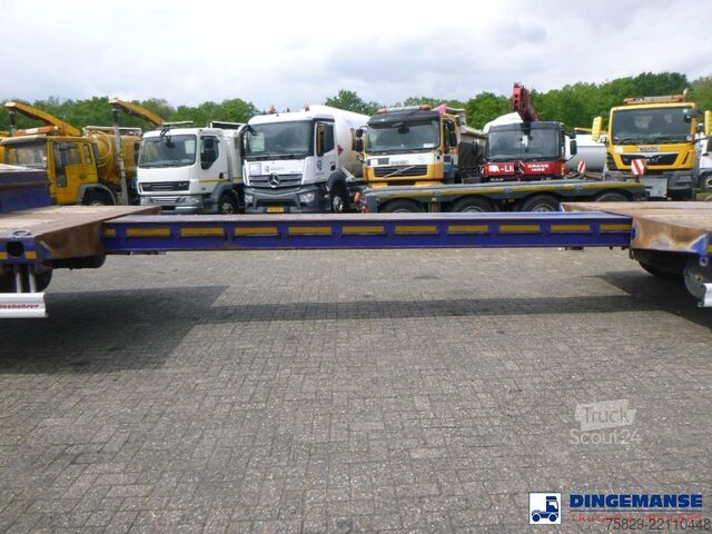 Nízký nakladač Kassbohrer 5-axle semi-lowbed trailer 84 t + ramps