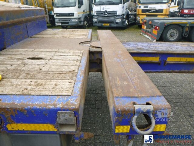 Nízký nakladač Kassbohrer 5-axle semi-lowbed trailer 84 t + ramps