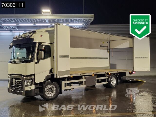 Gesloten bak Renault T 380 T 4X2 19tonner 2000kg Ladebordwand Full A...