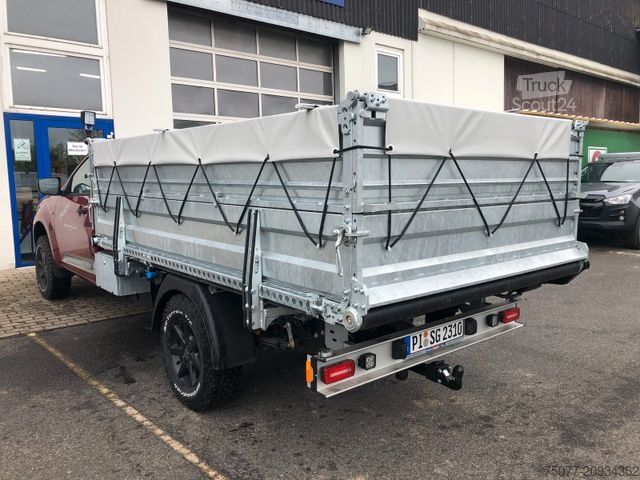 Pick-up skåpbil ISUZU D-Max Single Cab 4x4 L BIG-MAX L2 Gurtbandaufbau