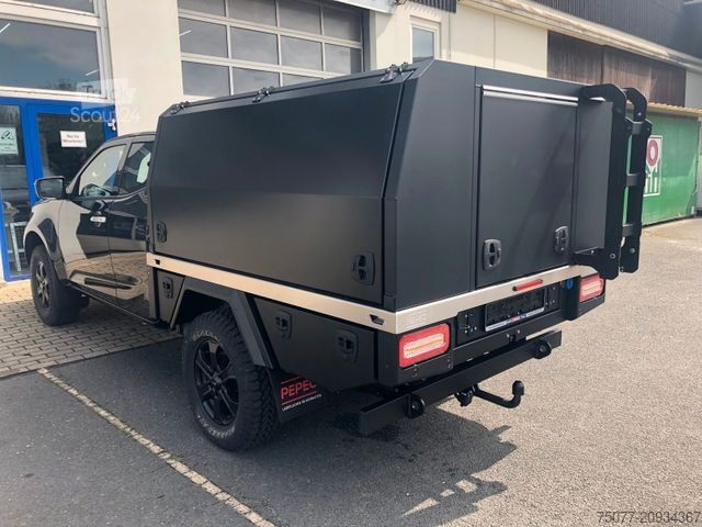 Pick-up furgons ISUZU D-Max Space Cab LS AT mit Pepec Festaufbau