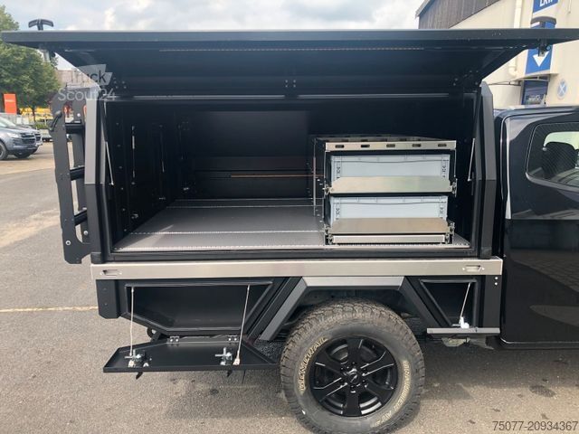 Pick-up furgons ISUZU D-Max Space Cab LS AT mit Pepec Festaufbau