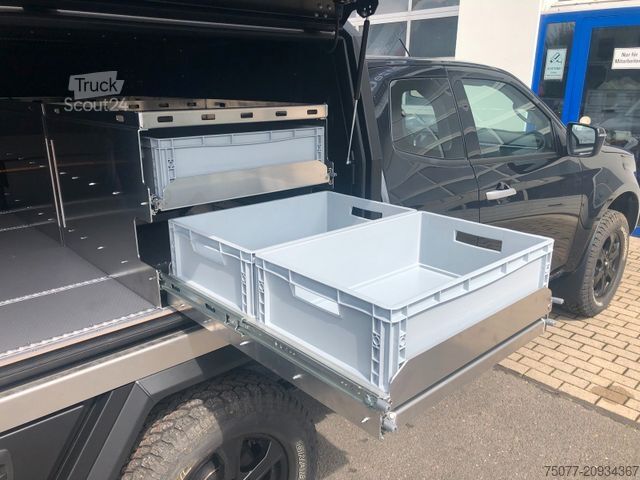 Pick-up furgons ISUZU D-Max Space Cab LS AT mit Pepec Festaufbau