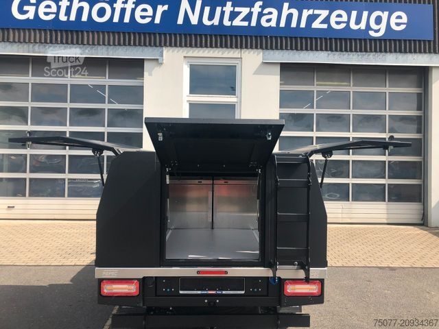 Pick-up furgons ISUZU D-Max Space Cab LS AT mit Pepec Festaufbau