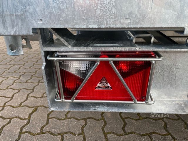 Třístranný sklápěcí přívěs HAPERT Cobalt HM-3, 405x200, 3500kg, Parabelfederung