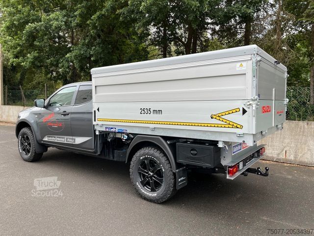 Kravas mikroautobuss ar pašizgāzēju ISUZU D-Max Space Cab L AT BIG-MAX L2+Kipper Schredder