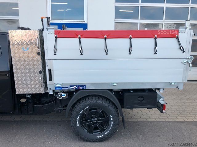 Tippbil skåpbil ISUZU D-Max Space Cab LS AT BIG-MAX L2 mit Kipper/Box