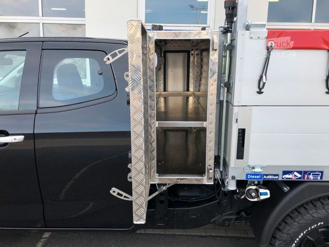 Tippbil skåpbil ISUZU D-Max Space Cab LS AT BIG-MAX L2 mit Kipper/Box